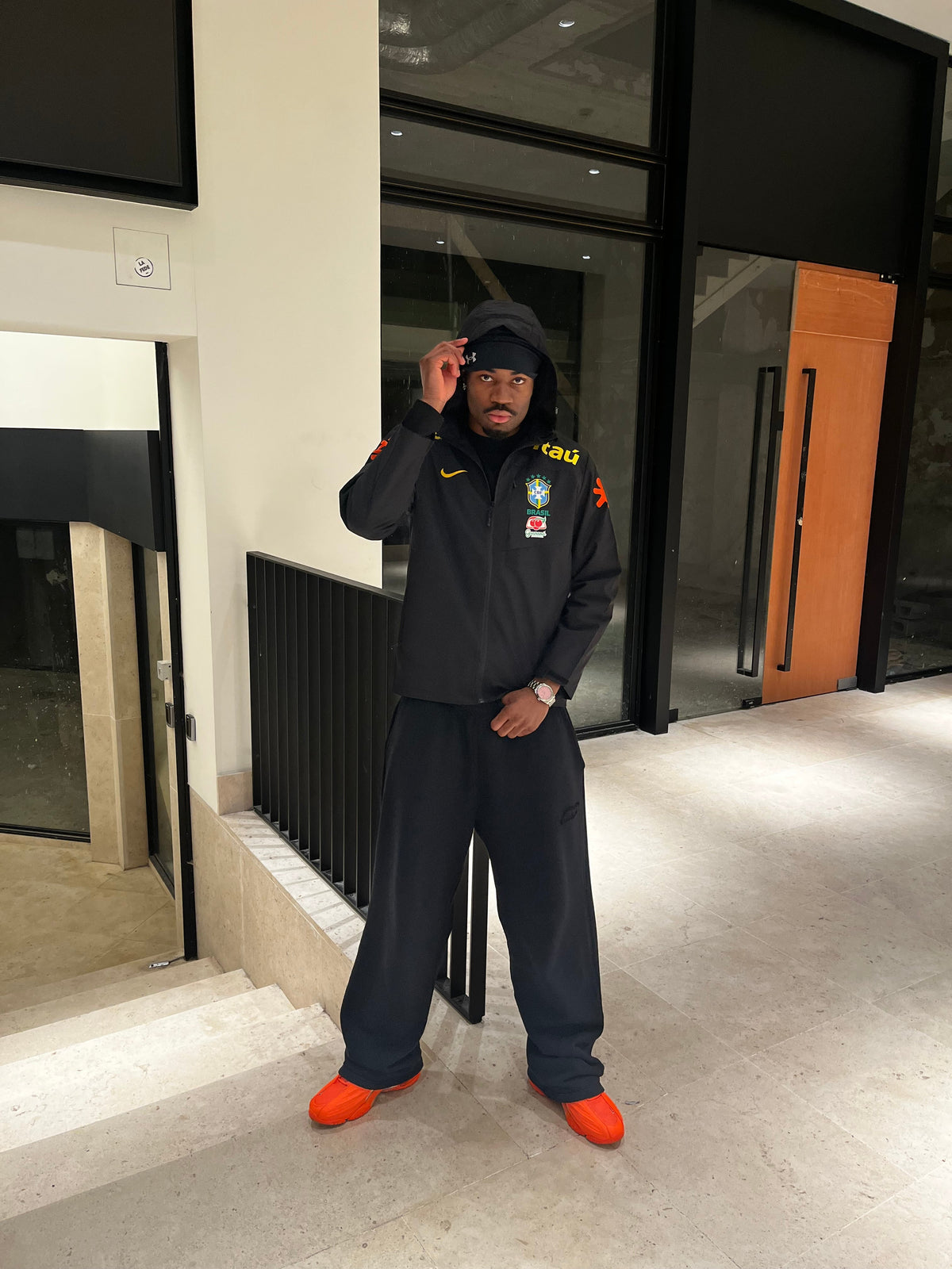 Veste Imperméable du Brésil - Noire